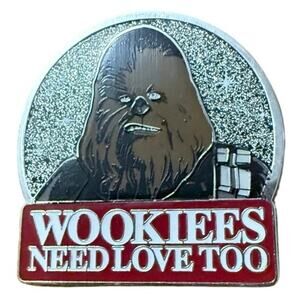 Disney Trading Pins 121706 Wookies Need Love Too Chewbacca Star wars